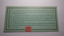Load image into Gallery viewer, $10 1915 Kelvin-Sultana Copper Company Ore Production Obsolete Currency Note