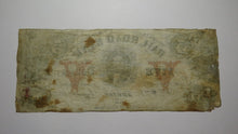 Load image into Gallery viewer, $5 1854 Adrian Michigan MI Obsolete Currency Bank Note Bill Erie & Kalamazoo
