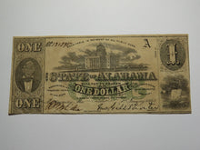 Load image into Gallery viewer, $1 1863 Montgomery Alabama Obsolete Currency Bank Note Bill! The State of AL