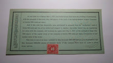 Load image into Gallery viewer, $10 1915 Kelvin-Sultana Copper Company Ore Production Obsolete Currency Note