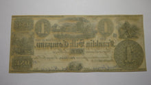 Load image into Gallery viewer, $1 18__ Franklin Ohio OH Obsolete Currency Bank Note Bill Remainder Silk Company