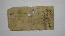 Load image into Gallery viewer, 1754 Twenty Six Shillings North Carolina NC Colonial Currency Note Bill RARE 26s