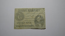 Load image into Gallery viewer, $.05 1862 Bangor Maine ME Obsolete Currency Note Fractional Bill! Veazie Bank!