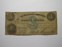 Load image into Gallery viewer, $.03 1862 Schenectady New York NY Obsolete Currency Bank Note Bill Van De Bogert