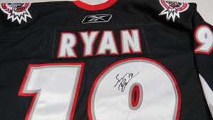 2005-06 Sean Ryan Ottawa 67's Game Used Worn OHL Hockey Jersey! Sebas Patch CHL