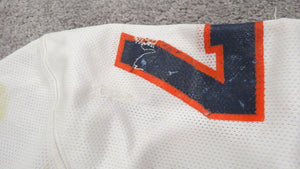 1988 Fred DeRiggi Syracuse Orange Game Used Worn Football Jersey NCAA Hammered!