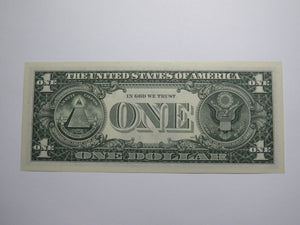 $1 1981 Repeater Serial Number Federal Reserve Currency Bank Note Bill UNC+ 0338