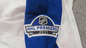 2011 Tim Erixon New York Rangers NHL Premier Sweden Game Used Worn Hockey Jersey
