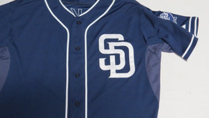 2012 John Baker San Diego Padres Game Used Worn MLB Baseball Jersey! Great Use!