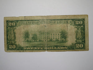 $20 1929 Atlanta Georgia GA National Currency Bank Note Bill! Charter #1559 FINE