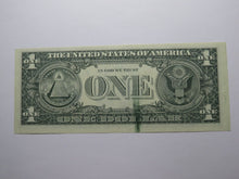 Load image into Gallery viewer, $1 1995 BEP Ink Smear on Back Printing Error Federal Reserve Bank Note Bill AU