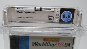 World Cup USA '94 Soccer Sega CD Factory Sealed Video Game Wata 8.5 B+ Graded