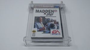 Madden '96 NFL Football Sega Genesis Factory Sealed Video Game Wata Graded 8.5