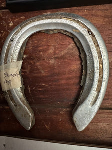 Shackleford Darby Dan Farm Racehorse Used Worn Horse Shoe Horseshoe Preakness