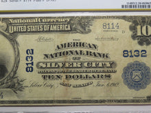 Load image into Gallery viewer, $10 1902 Silver City New Mexico National Currency Bank Note Bill #8132 PCGS VF20