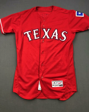 Load image into Gallery viewer, 2017 Delino DeShields Jr. Texas Rangers Game Used Worn Baseball Jersey! Matched!