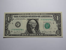 Load image into Gallery viewer, $1 1981 Repeater Serial Number Federal Reserve Currency Bank Note Bill UNC+ 7278