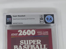 Load image into Gallery viewer, Unopened Super Baseball Atari 2600 Sealed Video Game Wata Graded 9.4 A++ Seal 88
