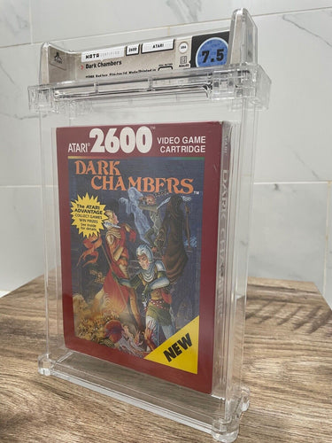 New Dark Chambers Atari 2600 Sealed Video Game Wata Graded 7.5! A Seal! 1988