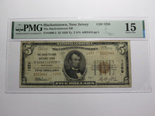 Load image into Gallery viewer, $5 1929 Hackettstown New Jersey NJ National Currency Bank Note Bill Ch #1259 F15