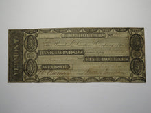 Load image into Gallery viewer, $5 1835 Windsor Vermont VT Obsolete Currency Bank Note Bill! Bank of Windsor VF