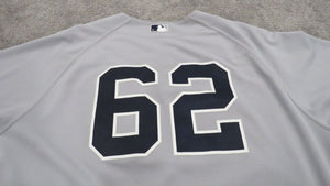 2010 Joba Chamberlain New York Yankees Game Used Worn Baseball Jersey! MLB Holo