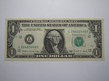 Load image into Gallery viewer, $1 1988 Repeater Serial Number Federal Reserve Currency Bank Note Bill UNC+ 2440
