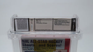 NHL All Star Hockey '95 Sega Genesis Factory Sealed Video Game Wata Graded 9.4