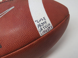 2005 UConn Huskies Nike 3005 College Football Game Used Football Big East 4 Game