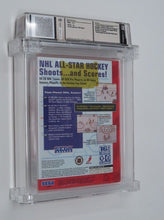 Load image into Gallery viewer, NHL All Star Hockey &#39;95 Sega Genesis Factory Sealed Video Game Wata Graded 9.4