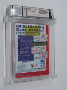 NHL All Star Hockey '95 Sega Genesis Factory Sealed Video Game Wata Graded 9.4