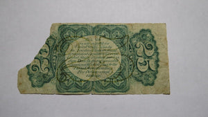 1863 $.25 Third Issue Fractional Currency Obsolete Bank Note Bill! 3rd Iss. RARE