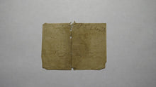 Load image into Gallery viewer, 1760 Five Shillings North Carolina NC Colonial Currency Note Bill! RARE 5s!