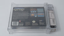Load image into Gallery viewer, Jeopardy! Deluxe Edition Super Nintendo SNES Sealed Video Game Wata Graded 7.5 A