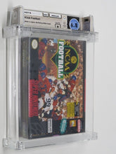 Load image into Gallery viewer, NCAA Football Super Nintendo Factory Sealed Video Game Wata Graded 6.5 B 1994