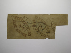 $1 1858 Roxbury Massachusetts MA Obsolete Currency Bank Note Bill Rockland Bank