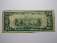 Load image into Gallery viewer, $20 1929 Peoria Illinois IL National Currency Bank Note Bill! Charter #3214 RARE