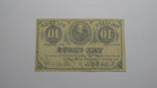 Load image into Gallery viewer, 1862 $.10 Le Roy New York NY Fractional Currency Obsolete Bank Note! RARE ISSUE