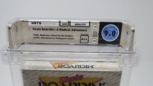 Skate Boardin' Atari 2600 Sealed Video Game Wata Graded 9.0 A++ Skateboarding