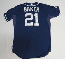 Load image into Gallery viewer, 2012 John Baker San Diego Padres Game Used Worn MLB Baseball Jersey! Great Use!