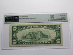 $10 1929 Eatontown New Jersey NJ National Currency Bank Note Bill Ch #10110 VF25
