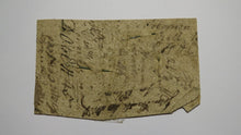 Load image into Gallery viewer, 1754 Ten Shillings North Carolina NC Colonial Currency Note Bill RARE 10s!
