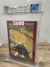 Load image into Gallery viewer, New Radar Lock Atari 2600 Sealed Video Game Wata Graded 8.5! A+ Seal! 1989