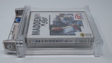 Load image into Gallery viewer, Madden &#39;96 NFL Football Sega Genesis Factory Sealed Video Game Wata Graded 8.5