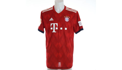 2017-18 Robert Lewandowski Bayern Munich Match Issued Worn Soccer Shirt! Jersey