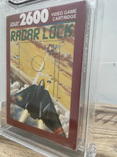 Load image into Gallery viewer, New Radar Lock Atari 2600 Sealed Video Game Wata Graded 8.5! A+ Seal! 1989