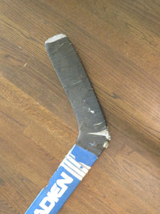 1980s Jacques Cloutier Buffalo Sabres Game Used Canadien NHL Hockey Goalie Stick
