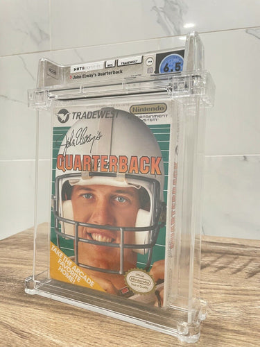 New John Elway's Quarterback NFL Football Sealed NES Nintendo Video Game! Wata!