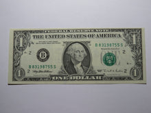 Load image into Gallery viewer, $1 1995 BEP Ink Smear on Back Printing Error Federal Reserve Bank Note Bill AU
