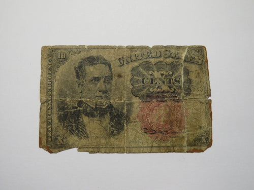 1874 $.10 Fifth Issue Fractional Currency Obsolete Bank Note Bill Filler